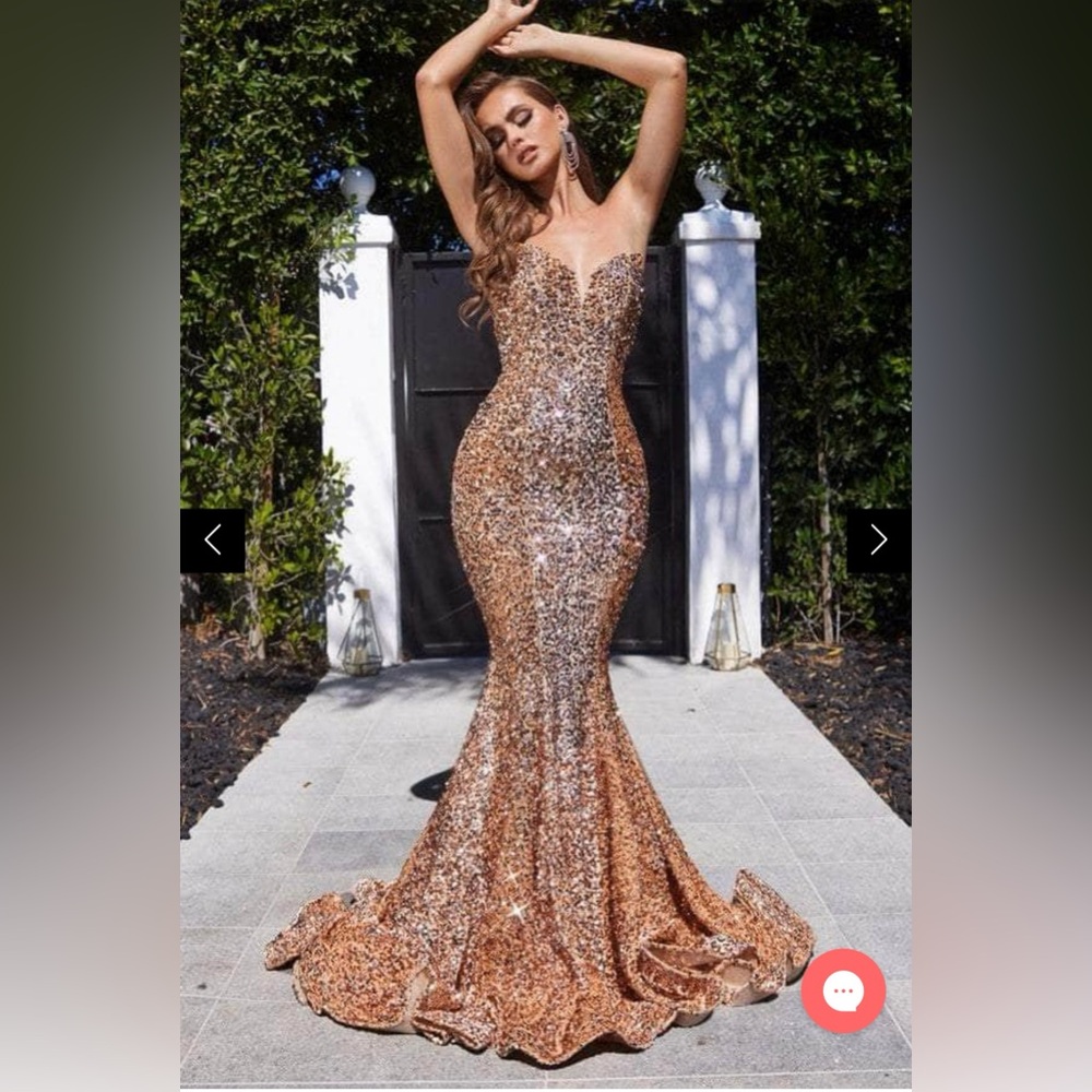 Portia and Scarlett Mermaid Gown Size 2